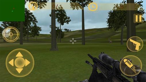 Gameplay of the Hunting season: Jungle sniper for Android phone or tablet.