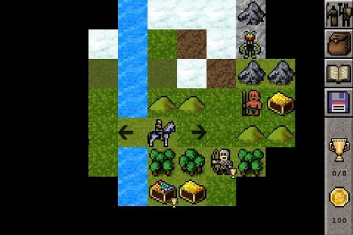 Gameplay of the Huungree RPG for Android phone or tablet.