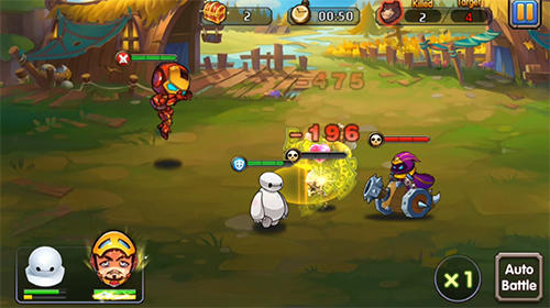 Hyper warriors: Mutant heroes - Android game screenshots.