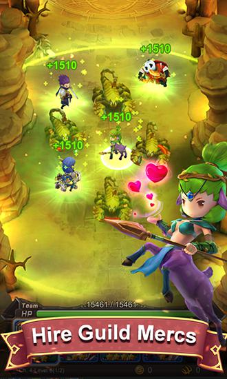 Gameplay of the Hyper heroes for Android phone or tablet.