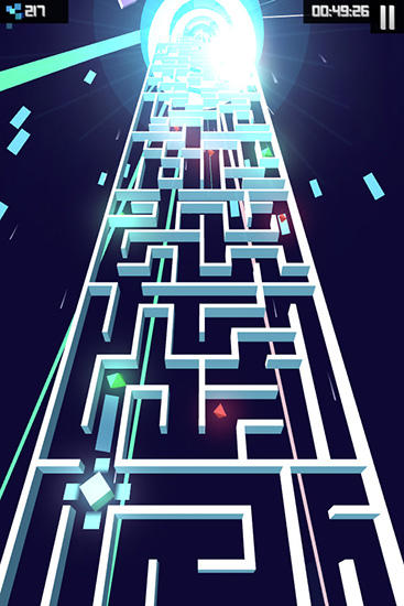Gameplay of the Hyper maze: Arcade for Android phone or tablet.