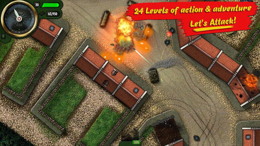 Gameplay of the iBomber attack for Android phone or tablet.
