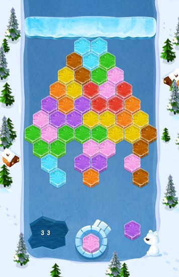 Gameplay of the Ice shooter for Android phone or tablet.