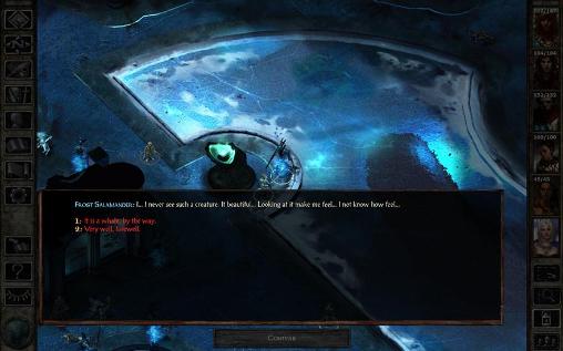 Gameplay of the Icewind dale: Enhanced edition for Android phone or tablet.