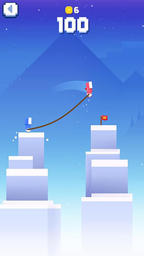 Icy ropes - Android game screenshots.