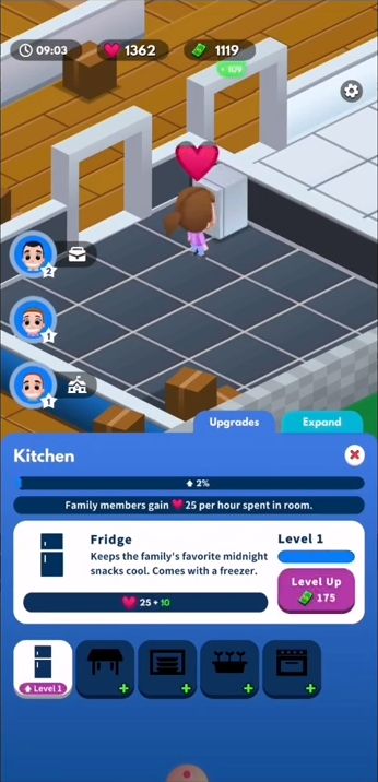 Idle Family Sim - Life Manager - Android game screenshots.
