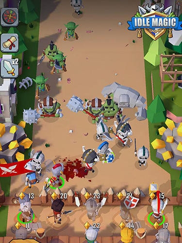 Idle magic - Android game screenshots.