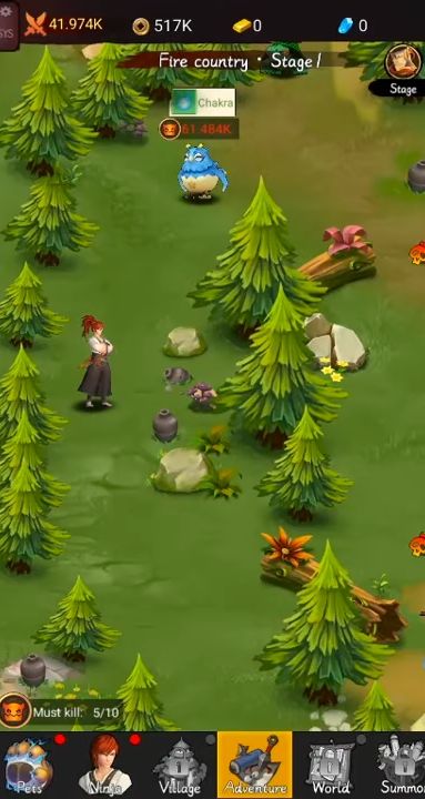 Idle Ninja - Summon Eudemons - Android game screenshots.