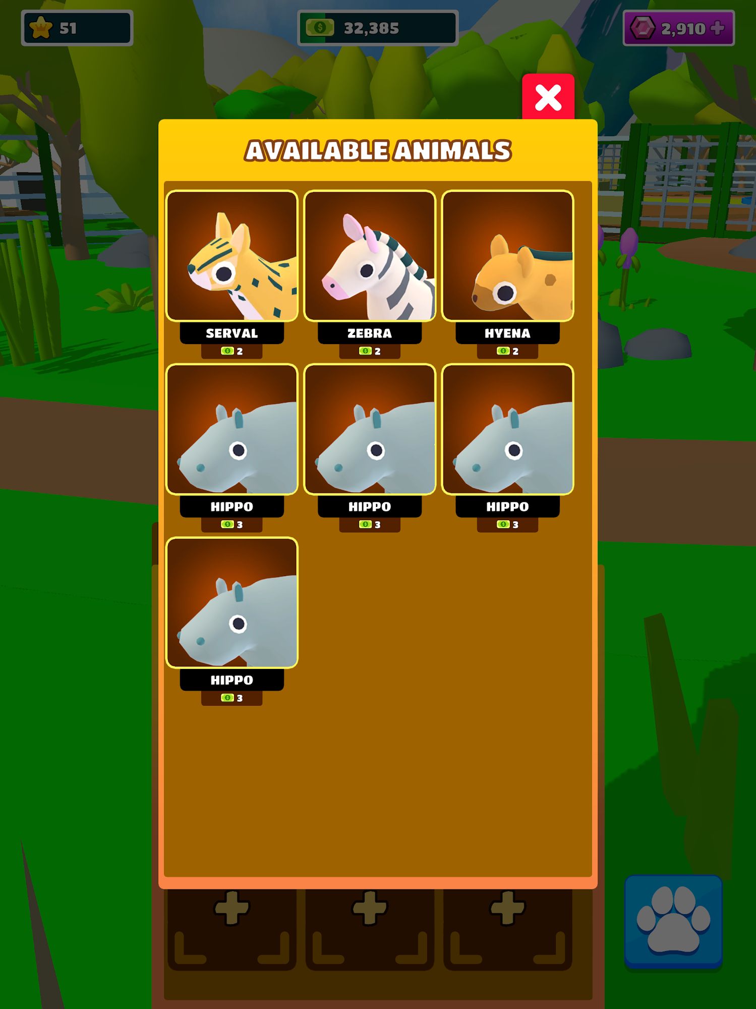 Idle Safari - Android game screenshots.