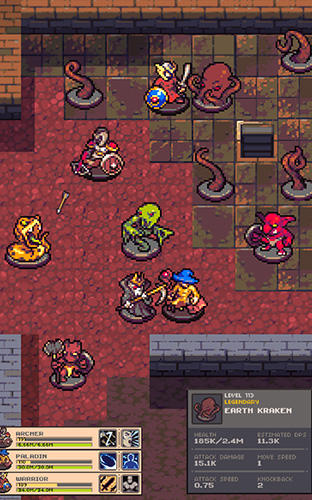 Idle sword 2: Incremental dungeon crawling RPG - Android game screenshots.