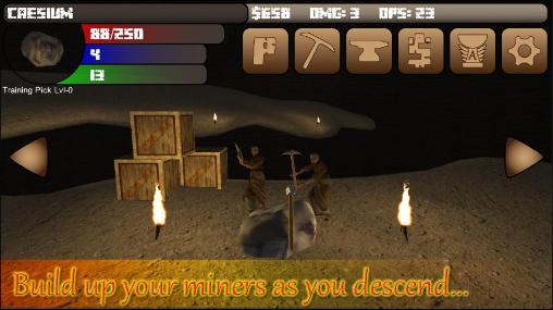 Gameplay of the Idle mine ex 2 for Android phone or tablet.
