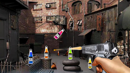 Impossible bottle shoot gun 3D 2017: Expert mission - Android game screenshots.
