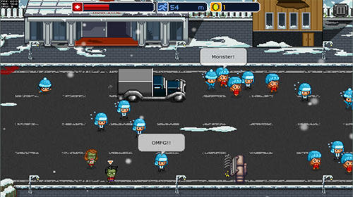 Infectonator: Hot chase - Android game screenshots.