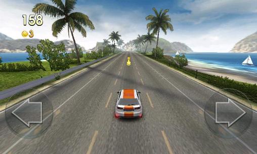 Gameplay of the Infinite racer: Blazing speed for Android phone or tablet.