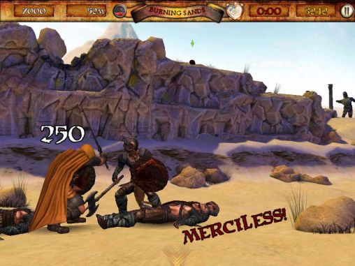 Gameplay of the Infinite warrior for Android phone or tablet.