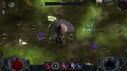 Gameplay of the Infinite warrior: Battle mage for Android phone or tablet.