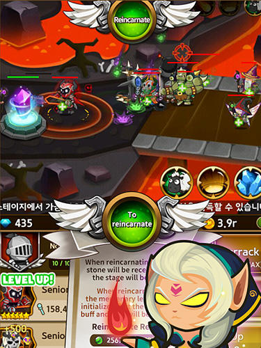 Gameplay of the Infinity mercs: Nonstop RPG for Android phone or tablet.