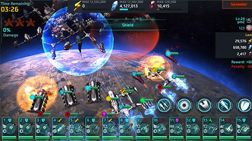 Interplanet - Android game screenshots.