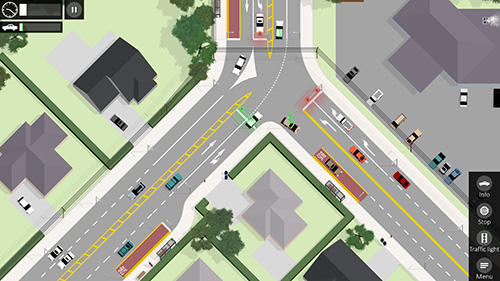 Intersection controller - Android game screenshots.