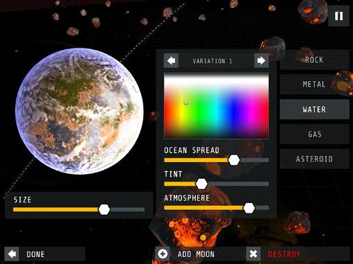 Gameplay of the Interstellar for Android phone or tablet.