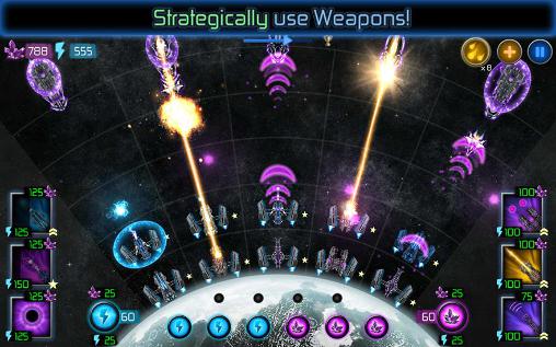 Gameplay of the Interstellar defense for Android phone or tablet.