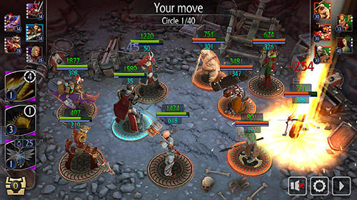 Invictus heroes - Android game screenshots.