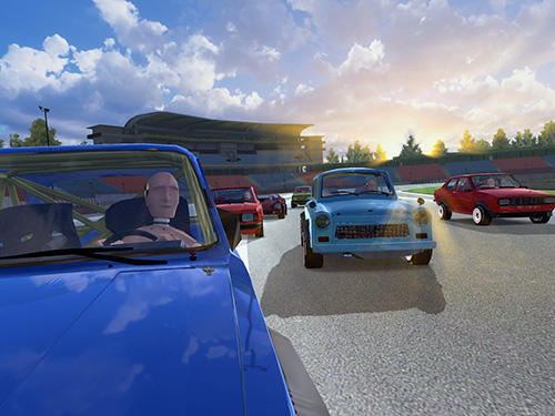 Iron curtain racing: Car racing game - Android game screenshots.