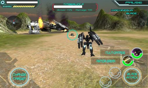 Gameplay of the Iron legions for Android phone or tablet.