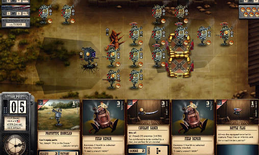 Gameplay of the Ironclad tactics for Android phone or tablet.