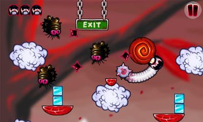 Gameplay of the Ironworm for Android phone or tablet.