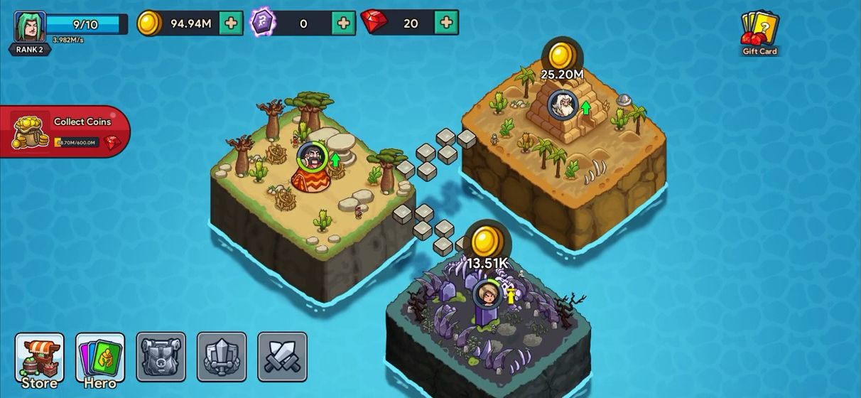Island Clash - Idle Wars - Android game screenshots.