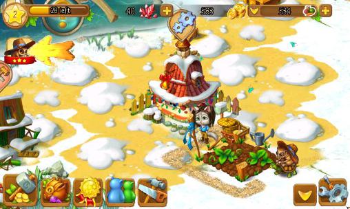 Gameplay of the Island village for Android phone or tablet.