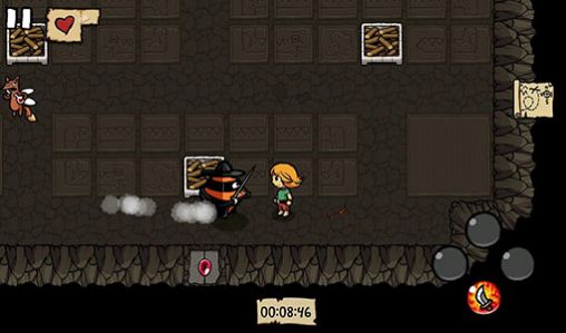 Gameplay of the Ittle Dew for Android phone or tablet.