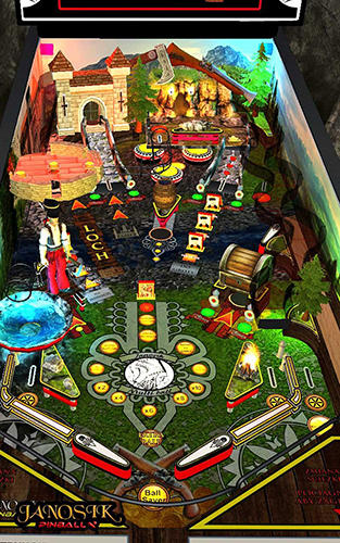 Janosik pinball - Android game screenshots.