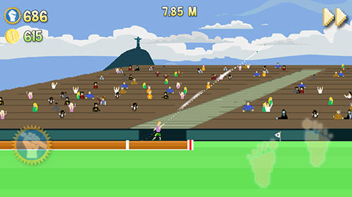 Gameplay of the Javelin masters 3 for Android phone or tablet.