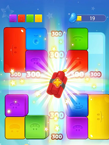 Jelly cube - Android game screenshots.