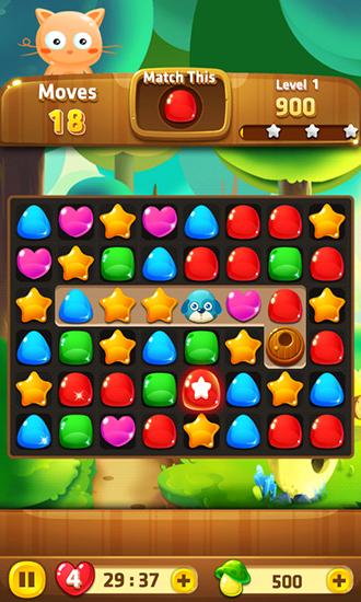Gameplay of the Jelly bust for Android phone or tablet.