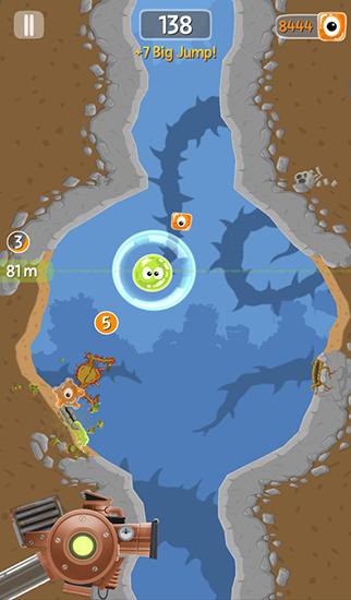Gameplay of the Jelly cave for Android phone or tablet.