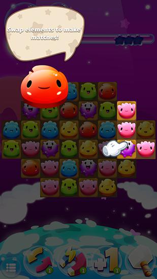 Gameplay of the Jelly crush mania 2 for Android phone or tablet.