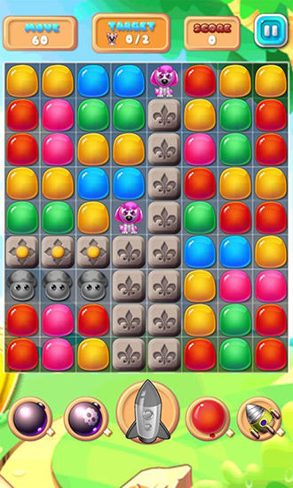 Gameplay of the Jelly frenzy for Android phone or tablet.