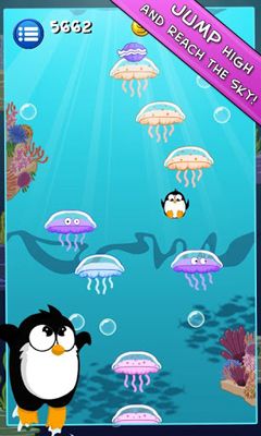 Gameplay of the Jelly Jump for Android phone or tablet.