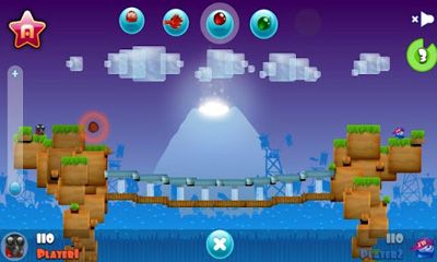 Gameplay of the Jelly Wars Online for Android phone or tablet.