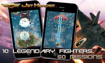 Gameplay of the Jet Heroes for Android phone or tablet.