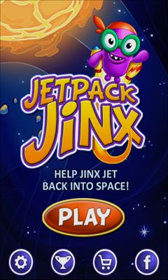 Full version of Android Arcade game apk Jetpack Jinx for tablet and phone.