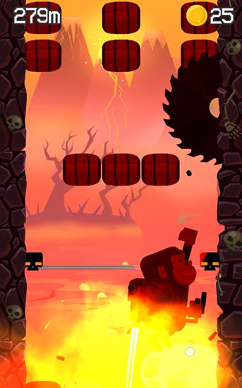 Gameplay of the Jetpack Kong: Revolution for Android phone or tablet.