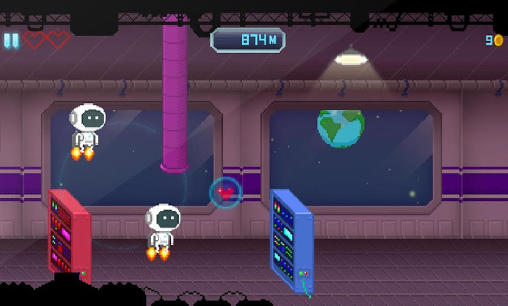 Gameplay of the Jetspin hustle for Android phone or tablet.