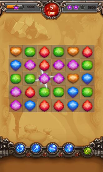 Gameplay of the Jewel blast 2 for Android phone or tablet.