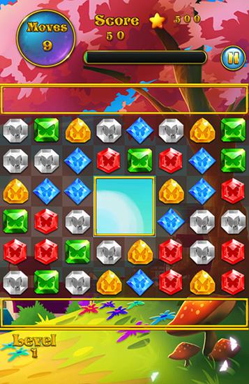 Gameplay of the Jewel butterfly for Android phone or tablet.