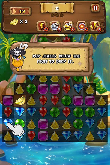 Gameplay of the Jewel mash for Android phone or tablet.