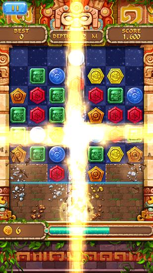 Gameplay of the Jewel slash for Android phone or tablet.